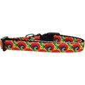 Pet Pal Tie Dye Nylon Ribbon Dog Collar Medium Narrow PE854646